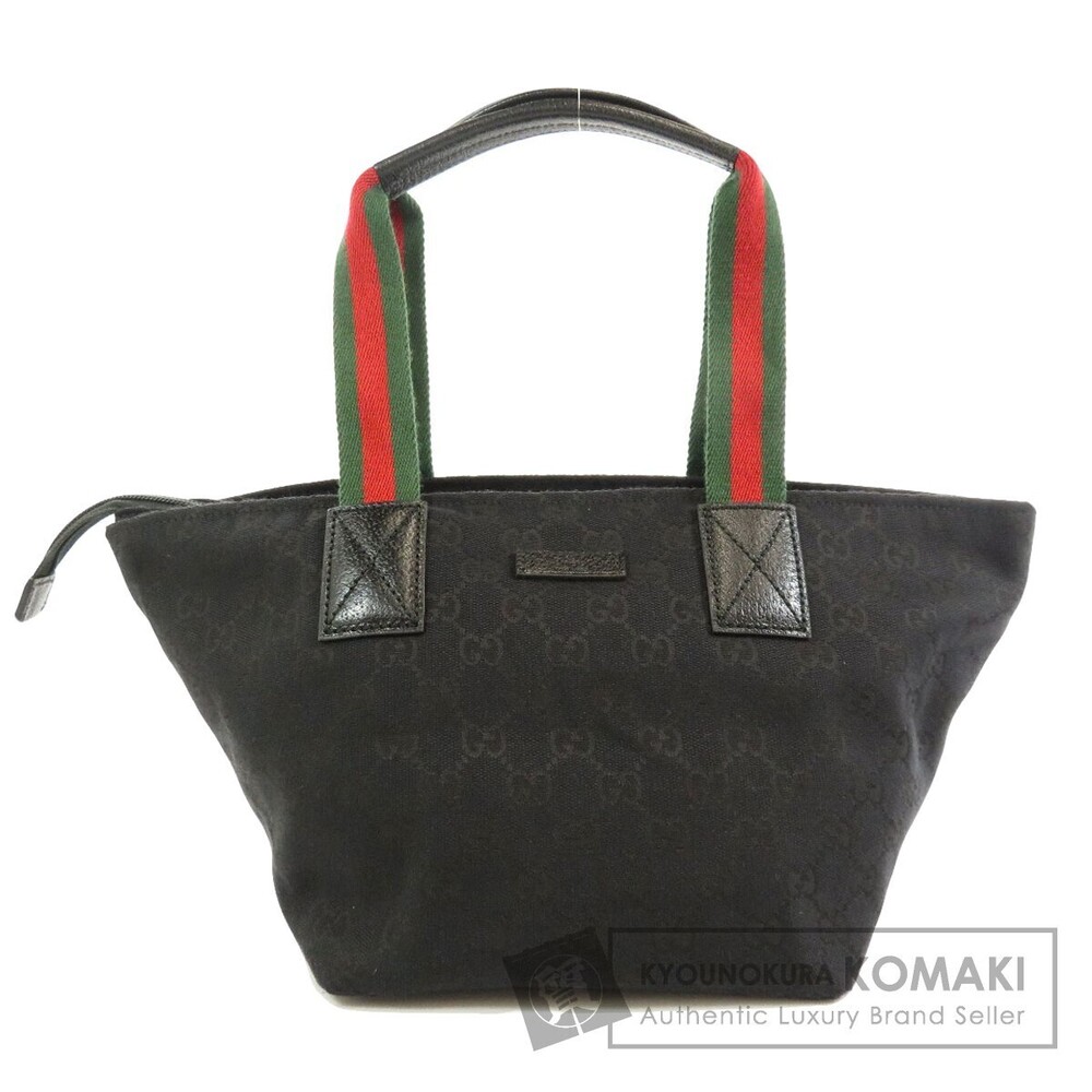 Gucci Sherry Line Shoulder Bag black techno leather